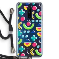 8-bit N°1: OnePlus 7 Pro Transparant Hoesje met koord