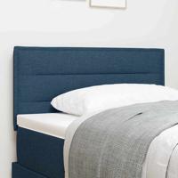 Hoofdbord met hoofdeinde Blauw 100 cm Stof