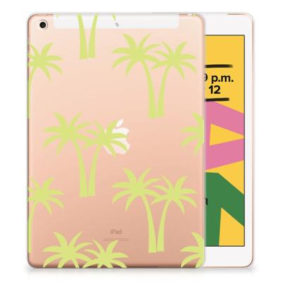 Apple iPad 10.2 | iPad 10.2 (2020) | 10.2 (2021) | Siliconen hoesje | Palmtrees