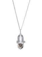 Capsule Eleven collier à pendentif orné de cristaux - Argent