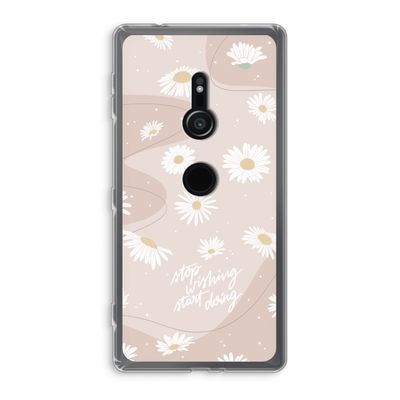Daydreaming becomes reality: Sony Xperia XZ2 Transparant Hoesje