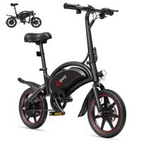 Elektrische Fiets DYU DYU-D3S-001 Zwart 250 W 10 Ah 14"
