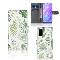 Samsung Galaxy S20 Hoesje Leaves - thumbnail