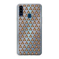 Poop emoji: Samsung Galaxy A20s Transparant Hoesje