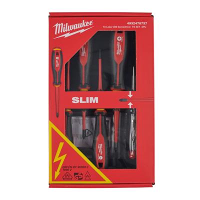 Milwaukee Tri-Lobe VDE Schroevendraaier SET - 5-delig - 4932478737