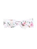 Monnalisa bandeau à fleurs - Blanc