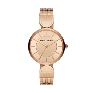 Horlogeband Armani Exchange AX5328 Staal Rosé 15mm