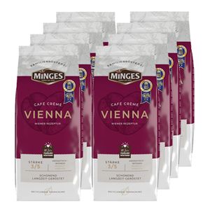 Minges - Café Crème Vienna Bonen - 8x 1kg