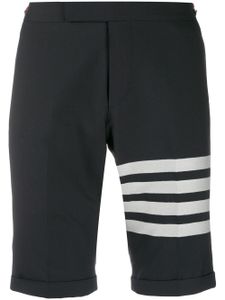 Thom Browne short de costume à 4 bandes signature - Bleu