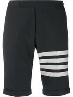 Thom Browne short de costume à 4 bandes signature - Bleu