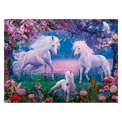 Ravensburger - puzzel betoverende eenhoorns 100st. xxl
