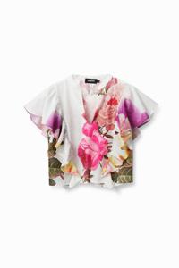 Gebloemde blouse M. Christian Lacroix - WHITE - XL