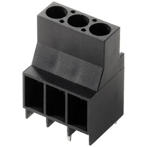 Weidmüller 1356840000 Klemschroefblok 4 mm² Aantal polen 3 Zwart 50 stuk(s)