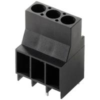Weidmüller 1356840000 Klemschroefblok 4 mm² Aantal polen 3 Zwart 50 stuk(s)
