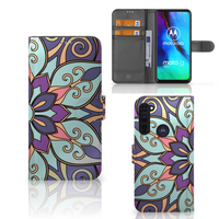 Motorola Moto G Pro Hoesje Purple Flower - thumbnail