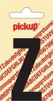 Plakletter Nobel Sticker zwarte letter Z Pickup - Pickup