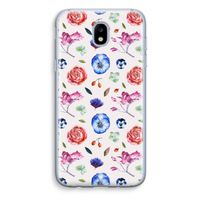 Bloemetjes: Samsung Galaxy J5 (2017) Transparant Hoesje