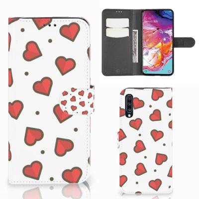 Samsung Galaxy A70 | Telefoon Hoesje | Hearts
