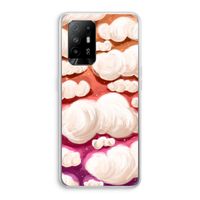 Katoen Wolken: Oppo A94 5G Transparant Hoesje