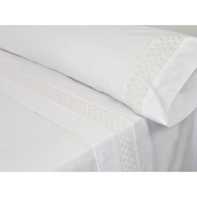 Beddengoedset Pierre Cardin ELISA Wit Bed van 135