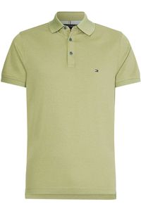 Tommy Hilfiger Regular Fit Polo shirt Korte mouw olijf