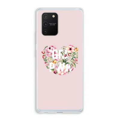 GRL PWR Flower: Samsung Galaxy S10 Lite Transparant Hoesje