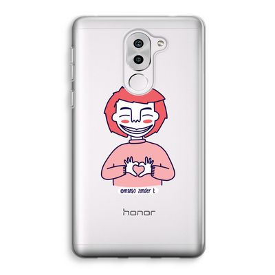 Hartje: Honor 6X Transparant Hoesje