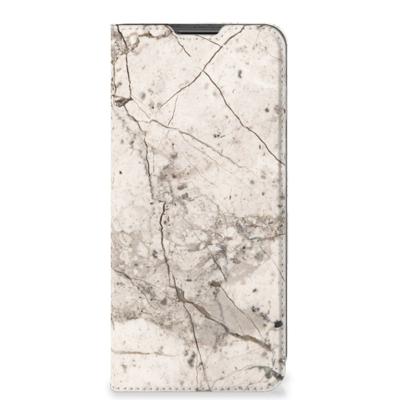 Motorola Moto G22 | Standcase | Marmer Beige