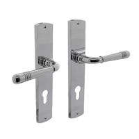 Deurkruk Emily op schild PC 72 mm chroom