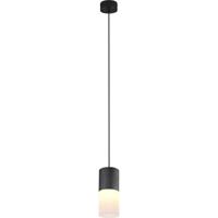 Mat Zwarte LED Hanglamp - E27 Fitting - 1-lichts - Aluminium