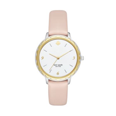 Horlogeband Kate Spade New York KSW1507 Leder Roze 16mm