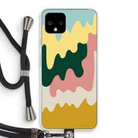 Baar B: Pixel 4 Transparant Hoesje met koord