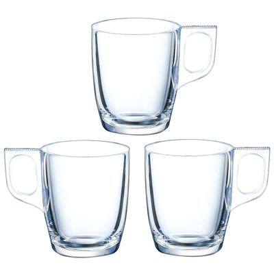 Arcoroc Espresso glazen - 18x - transparant glas - 4 x 6 cm - 90 ml