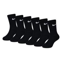 Nike Dri-Fit Performance Basics Crew Sokken 6-Pack Kleuters Zwart Wit