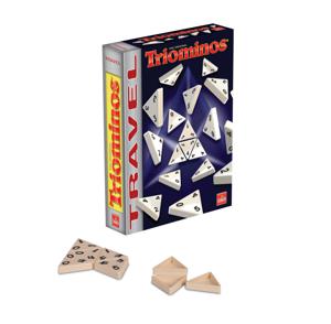 Goliath Games Triominos - The Original Travel spel Meertalig, 2 - 4 spelers, 20 - 40 minuten, Vanaf 6 jaar
