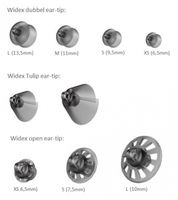 Widex Easywear Instant Double-Eartips L - 10 stuks