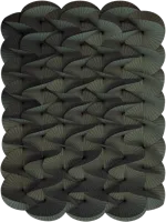 Moooi Carpets - Vloerkleed Serpentine Dark Green Low Pile -