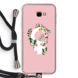 Venus: Samsung Galaxy J4 Plus Transparant Hoesje met koord