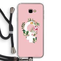 Venus: Samsung Galaxy J4 Plus Transparant Hoesje met koord