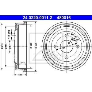 Ate Remtrommel 24.0220-0011.2