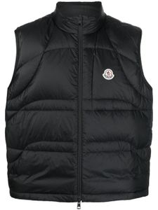 Moncler gilet matelassé Cursa - Noir