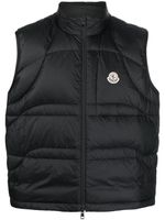 Moncler gilet matelassé Cursa - Noir - thumbnail