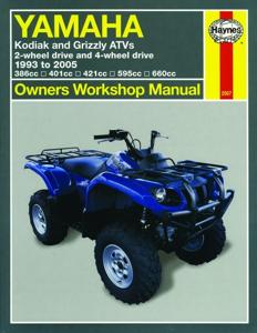 Yamaha Kodiak & Grizzly ATVs(93 - 05) 2567