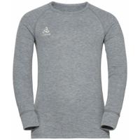 Odlo Bl Top Crew Neck LS Thermoshirt Kinderen Grey Melange 140