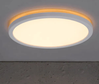 Plafondlamp LED &apos;Oja 24&apos; Nordlux wit 15W 1250Lm 2700K warmwit