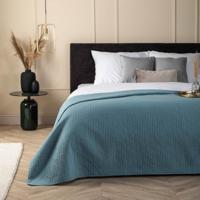 Bedsprei Ultrasonic Prisma Blauw Patroon 180x260 Cm Anti Allergie Fresh And Co - Dekbed-Discounter.nl
