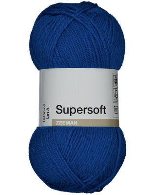 Super soft Breigaren - Blauw