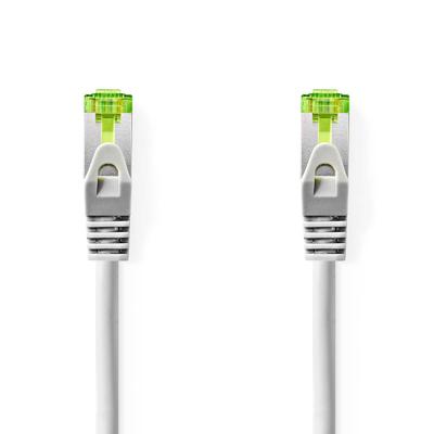 Nedis CAT7 Netwerkkabel | S/FTP | RJ45 Male | RJ45 Male | 1.00 m | Snagless | Rond | LSZH | Grijs | Label - CCGL85420GY10