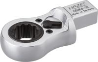 HAZET Insteek-ratel-ringsleutel 6606D-18 · 14 x 18 mm insteekvierkant massief · Buitentwaalfkant profiel · SW 18 mm