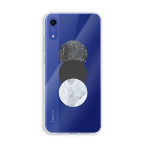 Marmeren cirkels: Honor Play 8A Transparant Hoesje